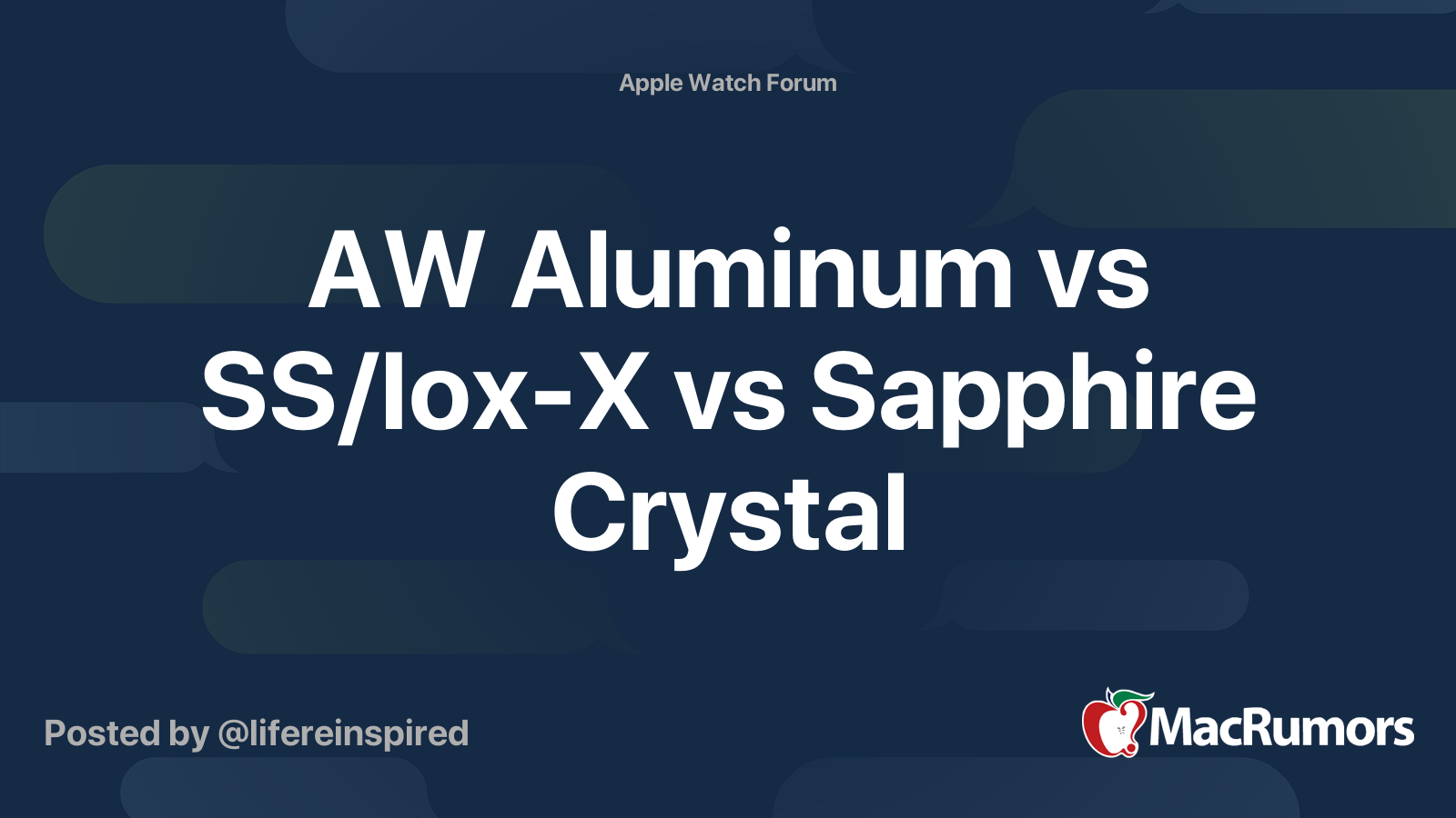 Apple Watch Scratch Resistance: Ion-X Vs. Sapphire Glass