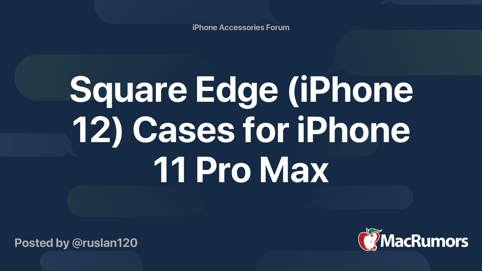 Now my iPhone 11 feels like 12 because of my new square edge case