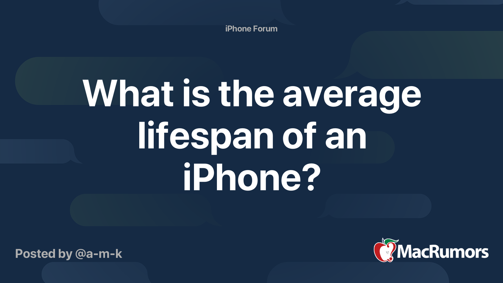 What Is The Average Lifespan Of An Iphone