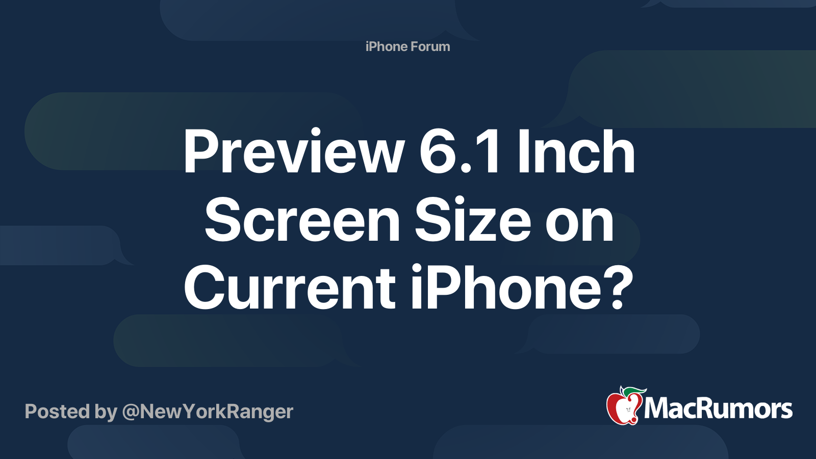 6.1 inch phone screen