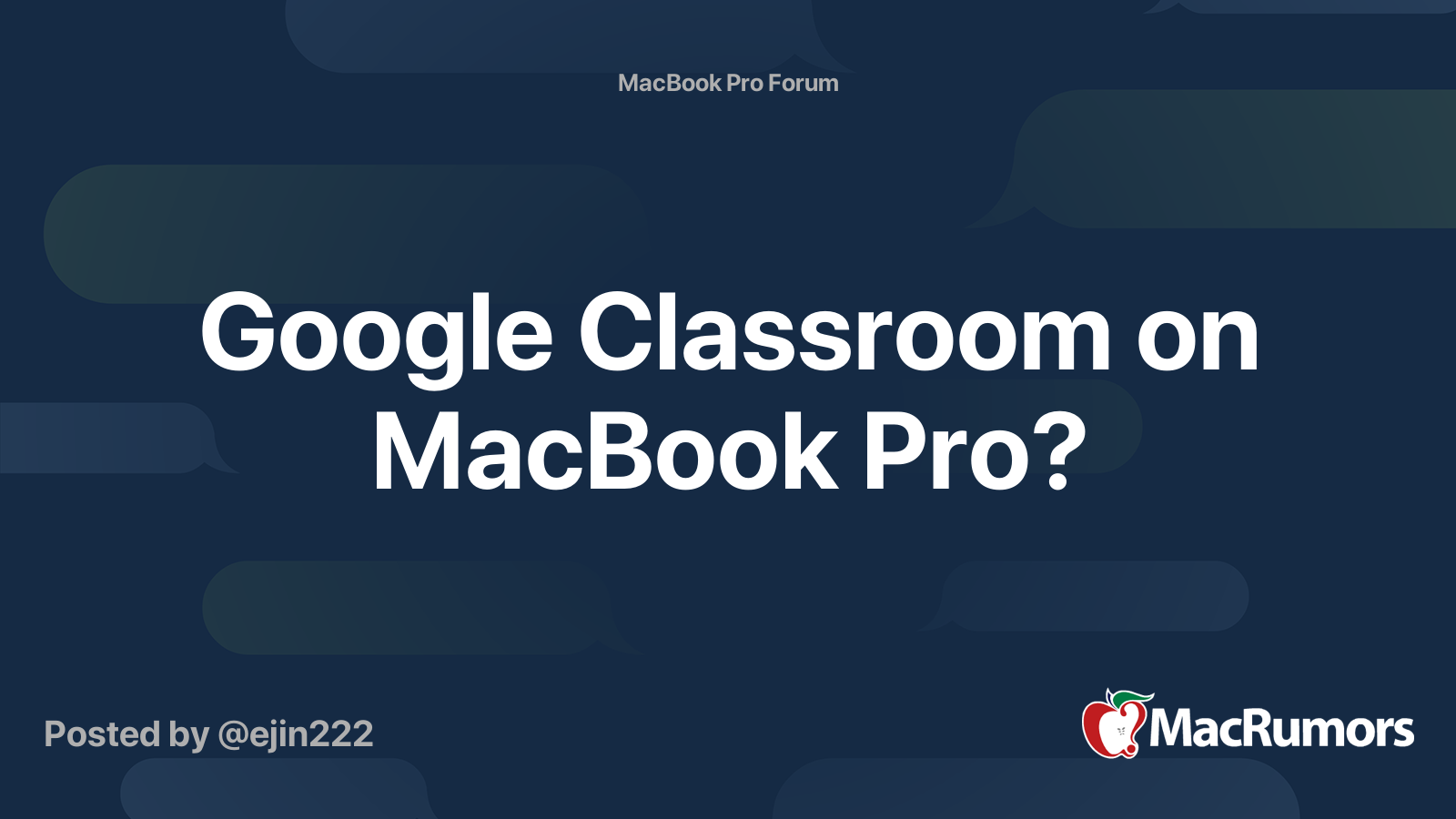 google classroom on mac