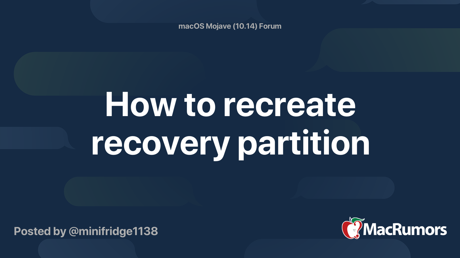 RECREATE RECOVERY PARTITION visual data 2