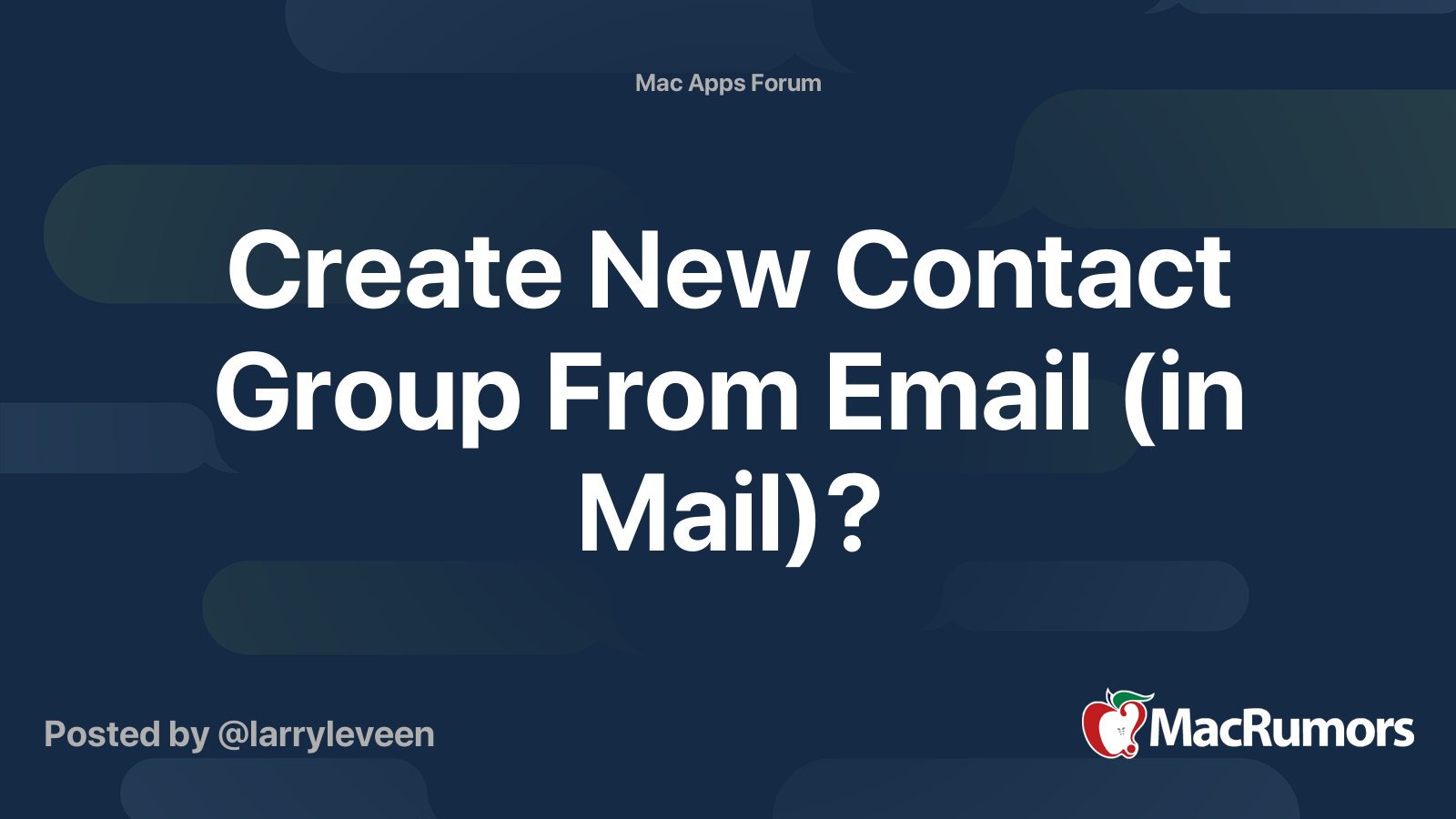 create-new-contact-group-from-email-in-mail-macrumors-forums