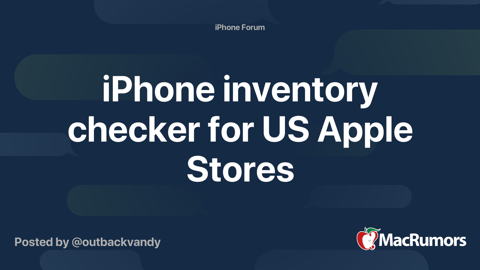 iPhone inventory checker for US Apple Stores MacRumors Forums
