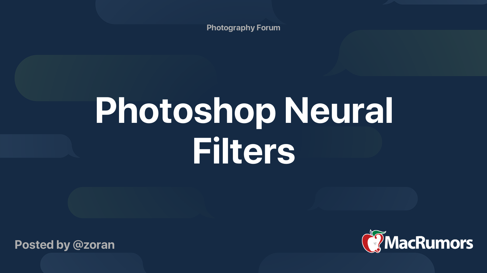 Фильтр neural filters