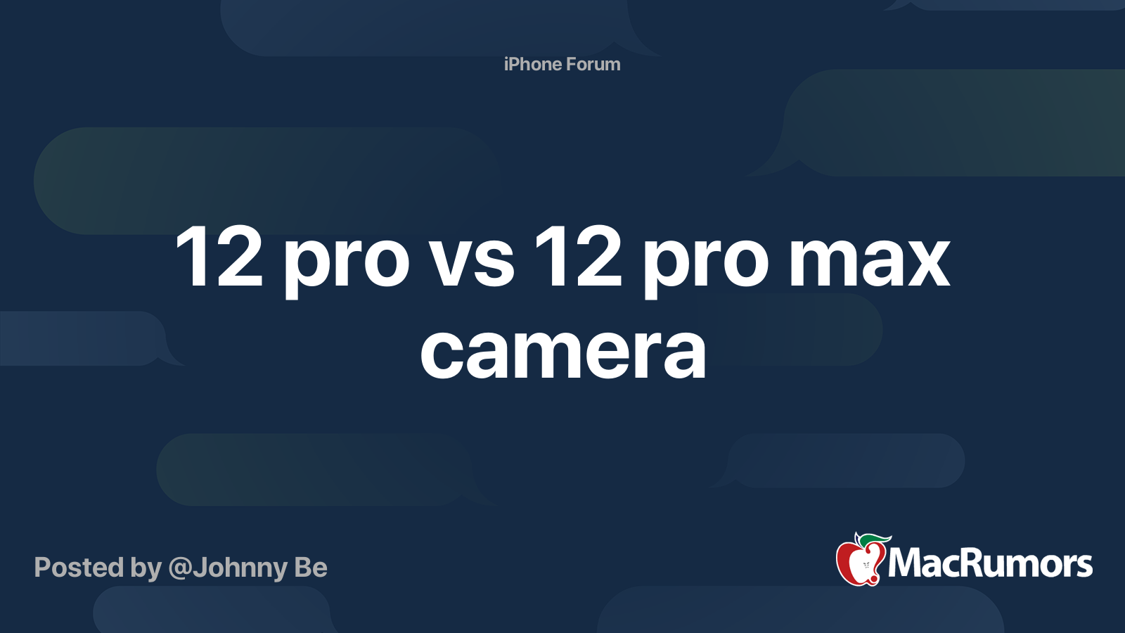 iphone 12 pro vs 12 pro max camera size