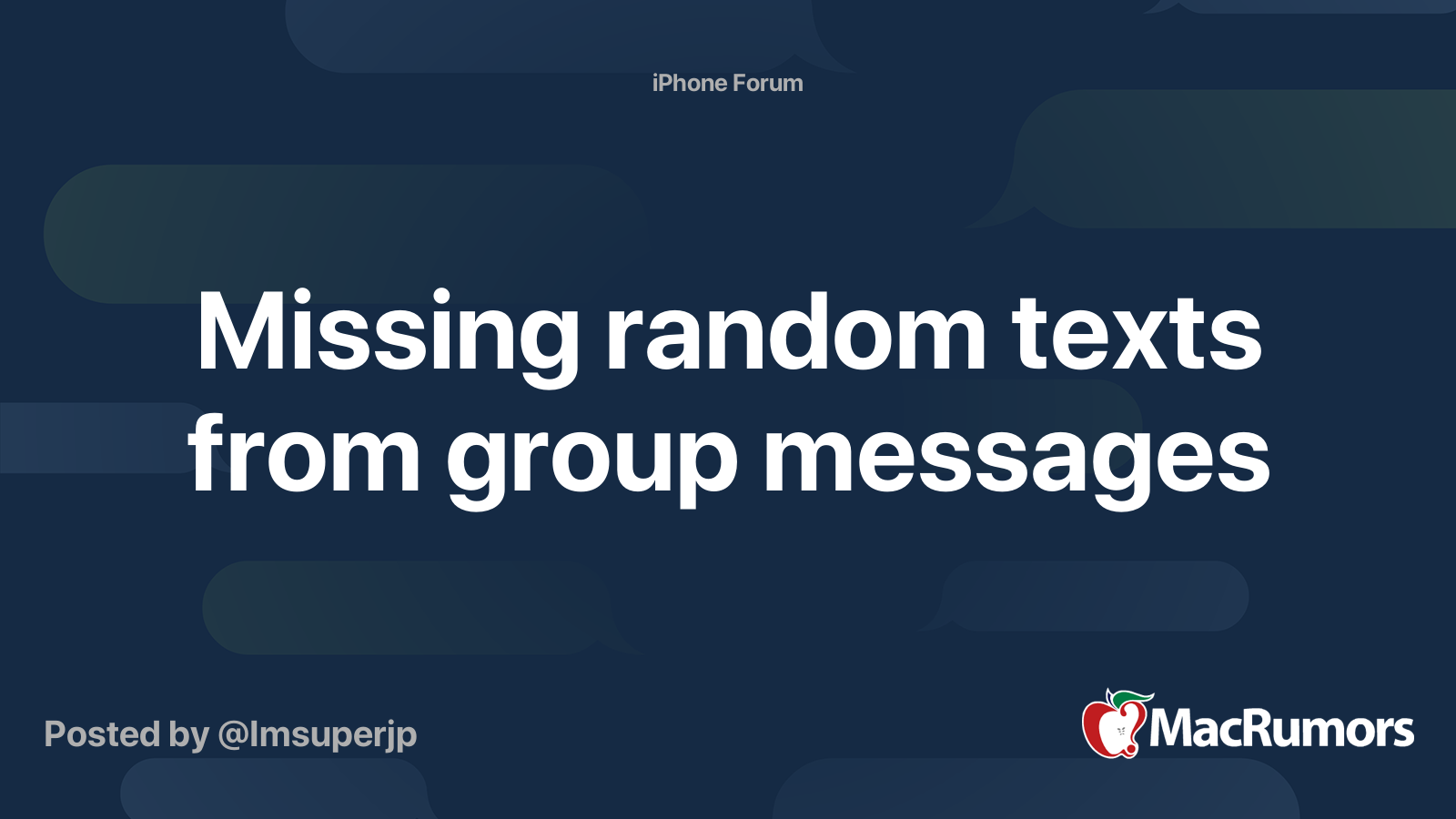 iphone not receiving group texts verizon