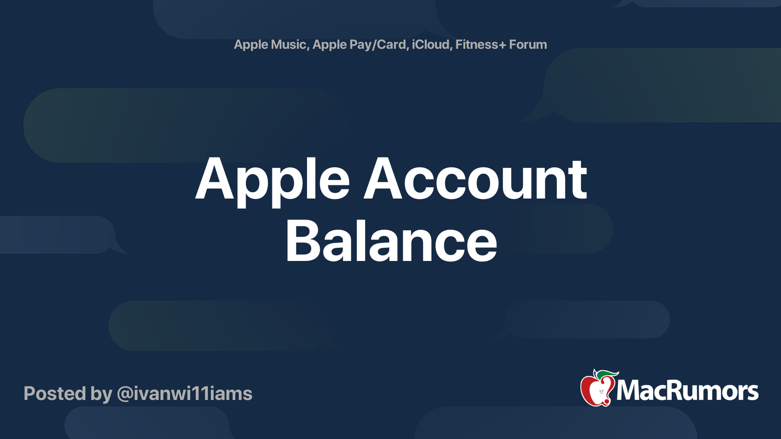 how to find apple account balance on iphone