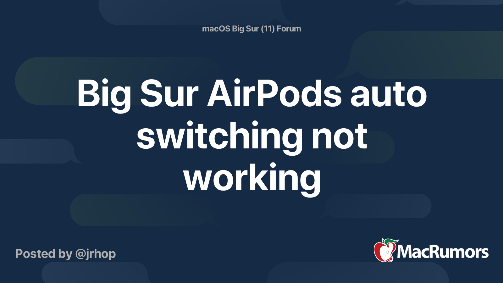 Airpods best sale big sur