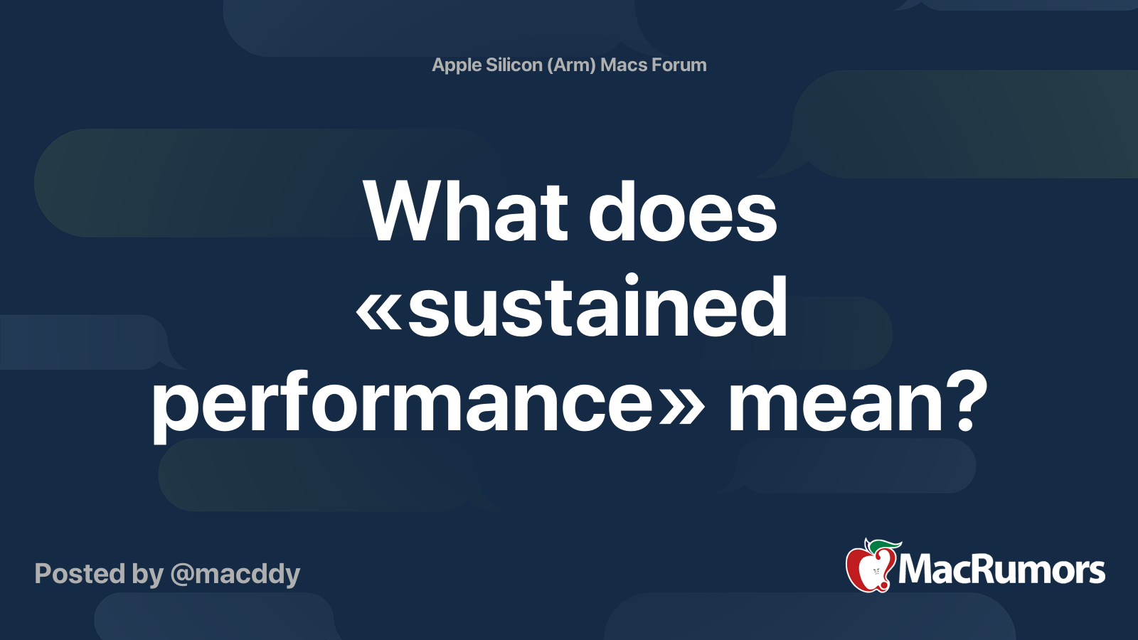 what-does-sustained-performance-mean-macrumors-forums