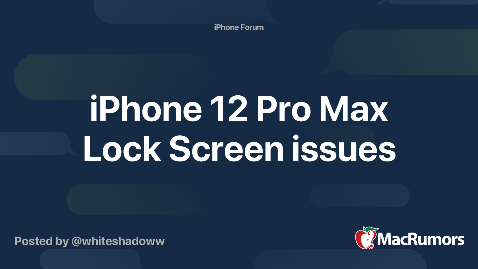 how to lock screen iphone 12 pro max