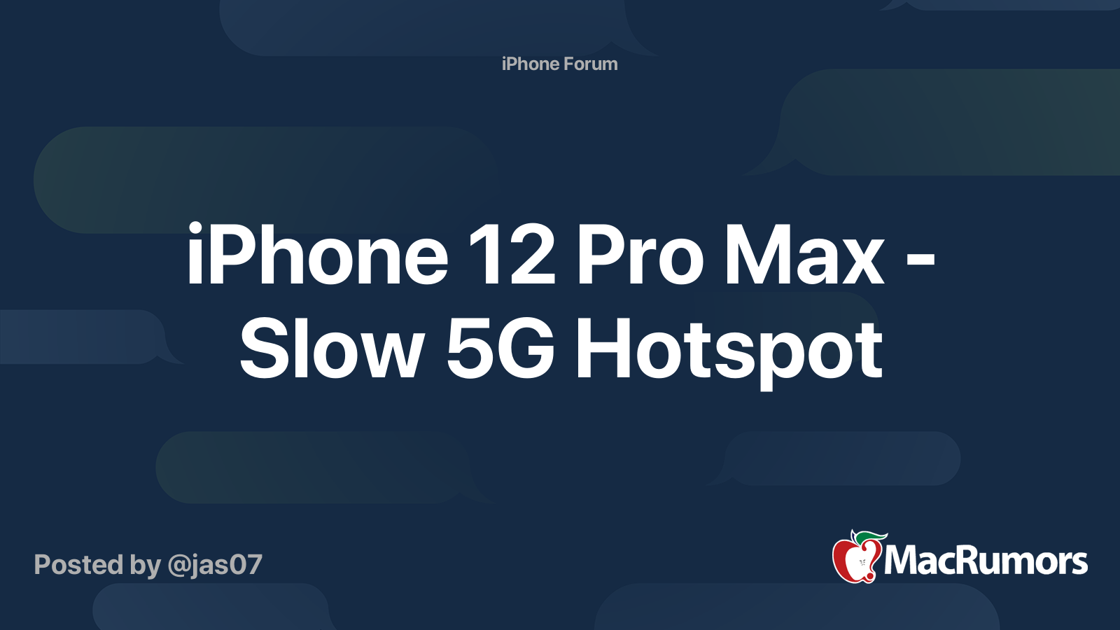 why is my iphone 12 pro max hotspot not working