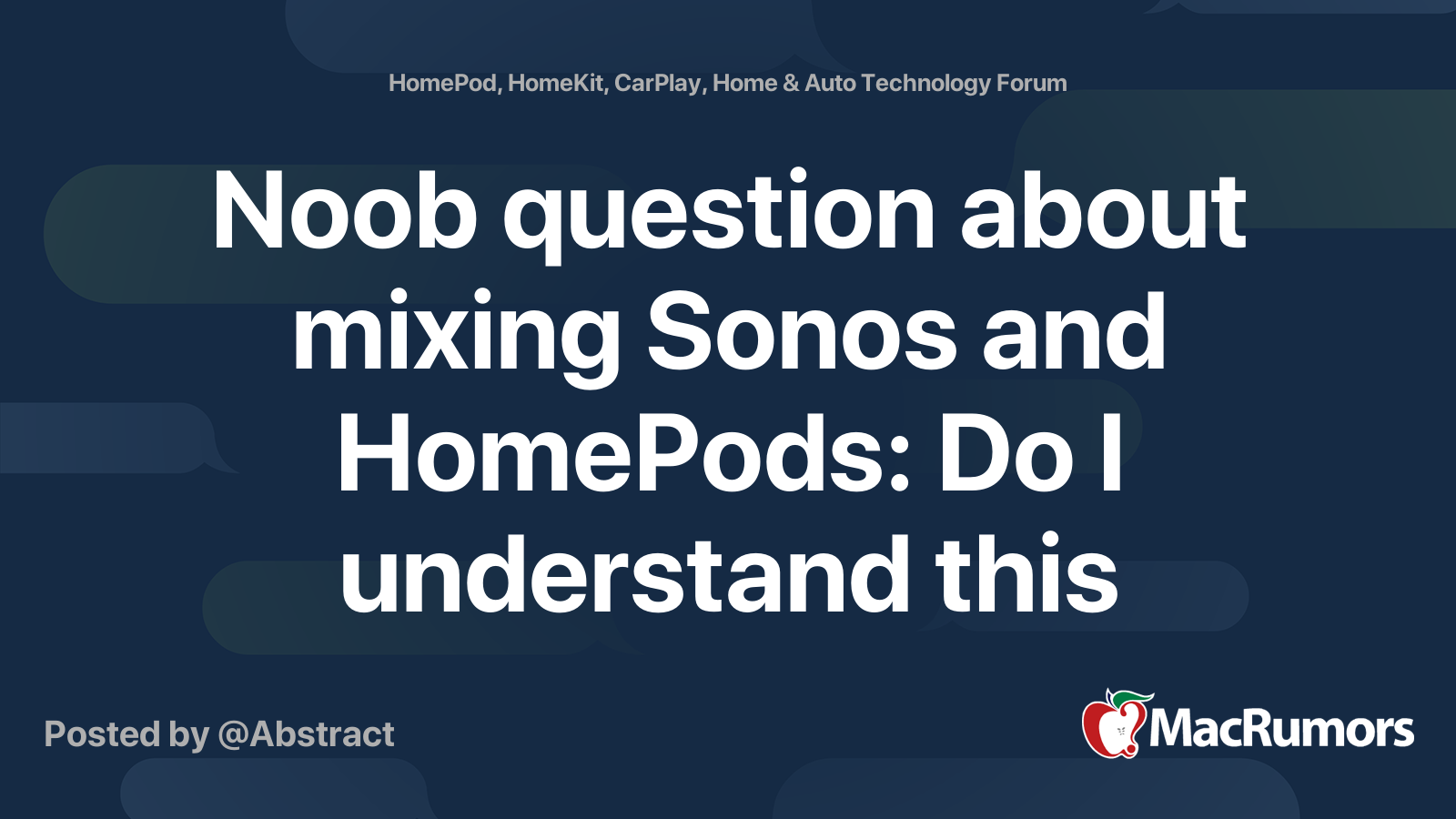 Sonos amp hot sale homekit