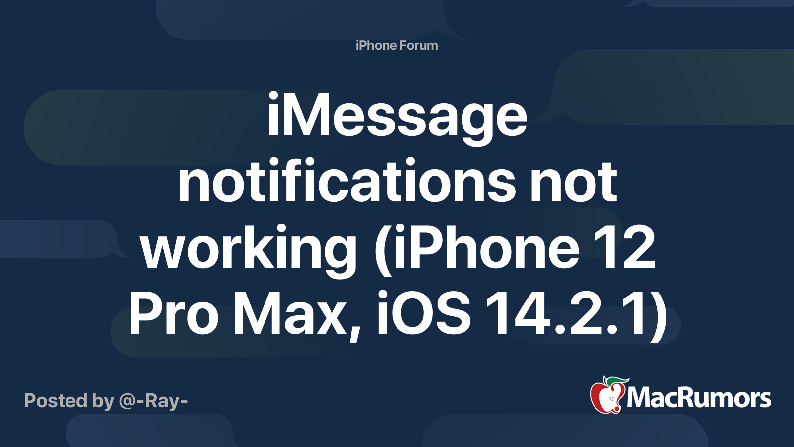 iphone 15 pro max message notification not working