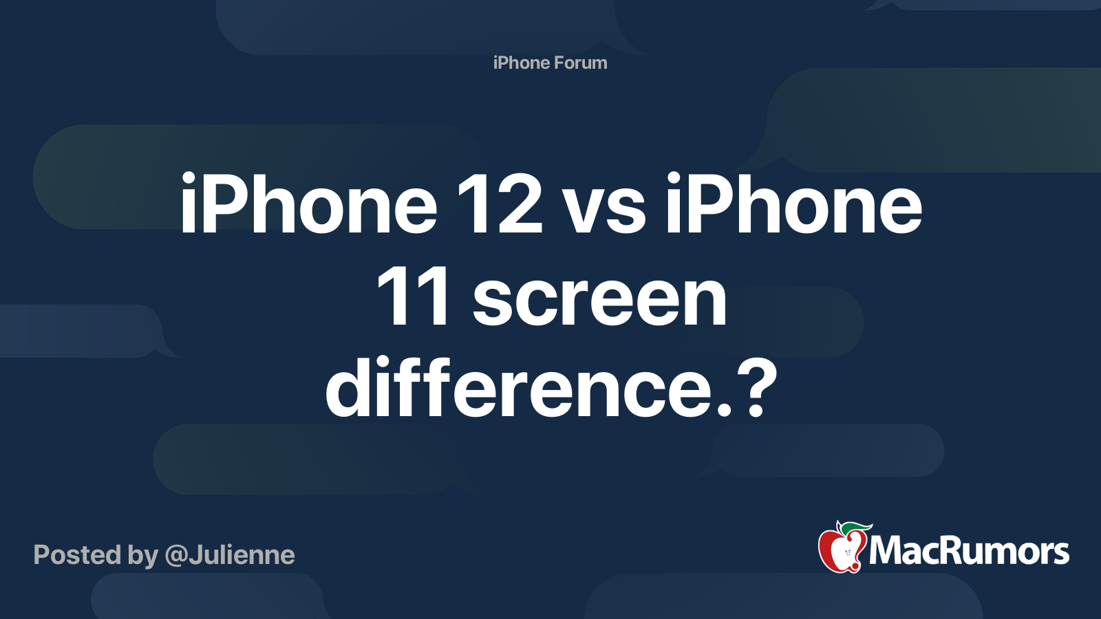 iphone 12 vs 11 screen size