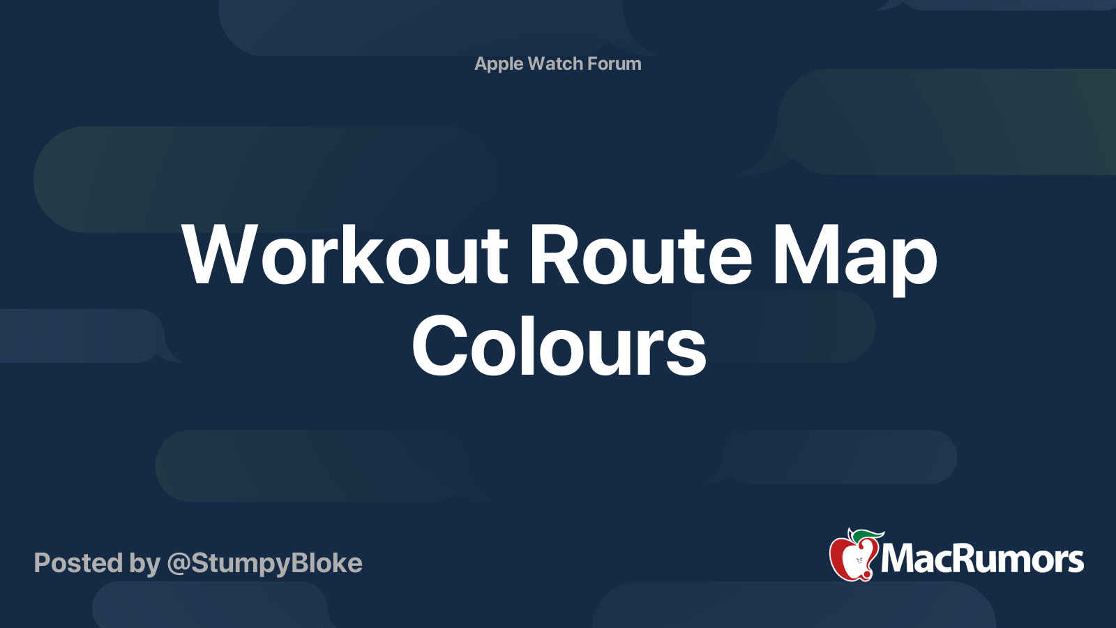 Apple watch hot sale run map colors