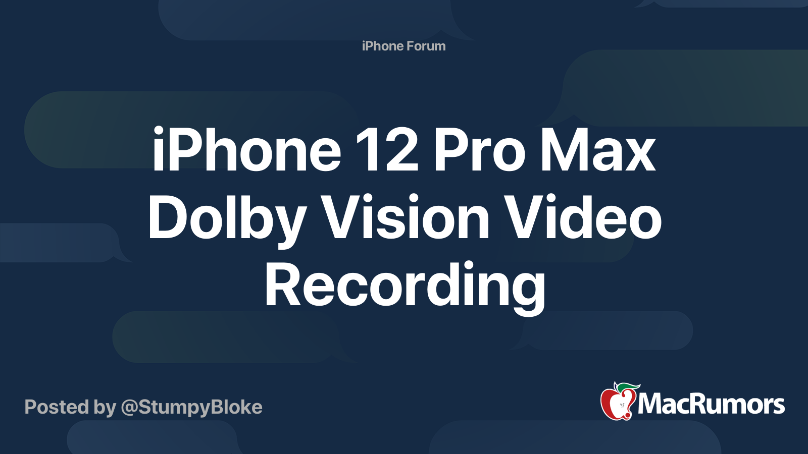 Как включить dolby vision на iphone 12