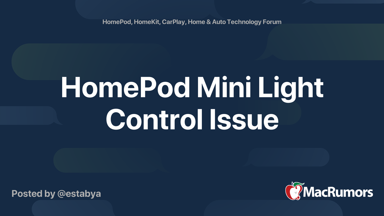 Homepod store light control