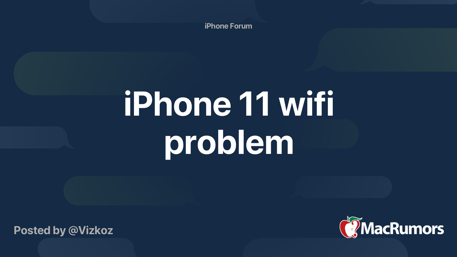 internet problem iphone 11