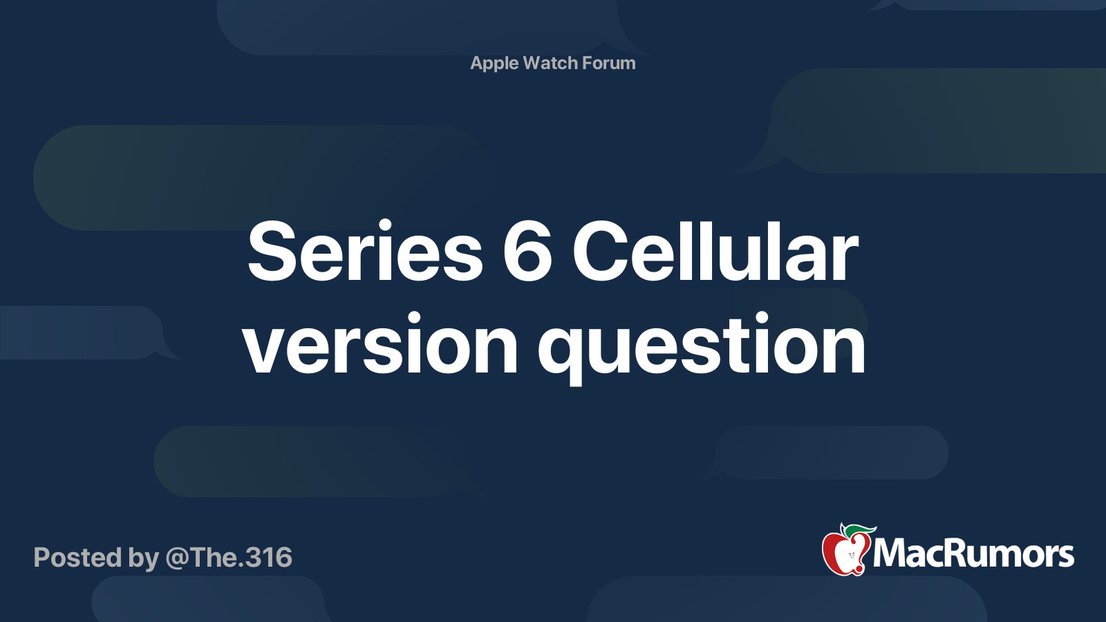 series 6 with cellular