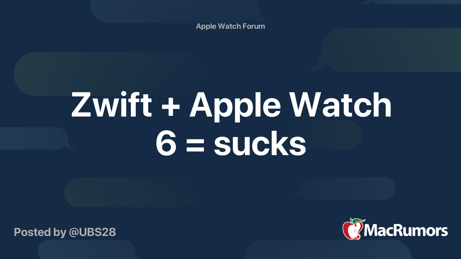 Apple watch hr zwift hot sale