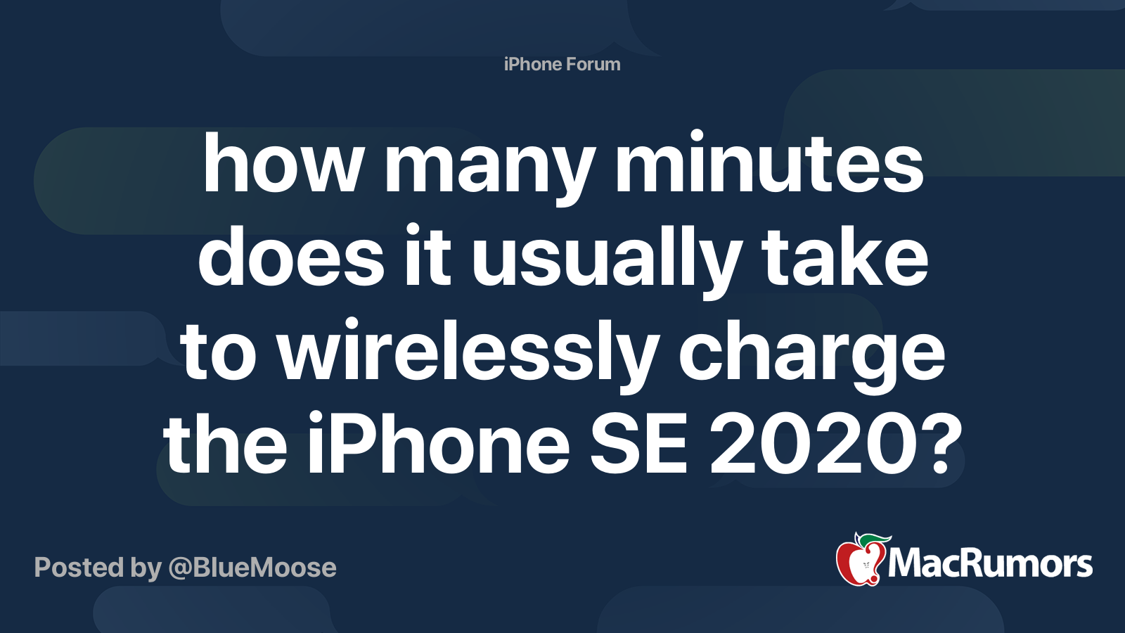how many minutes does it usually take to wirelessly charge the iPhone
