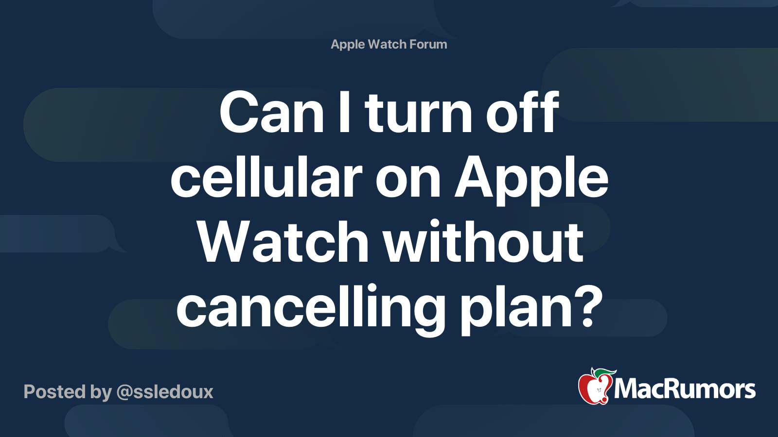 plan for apple watch