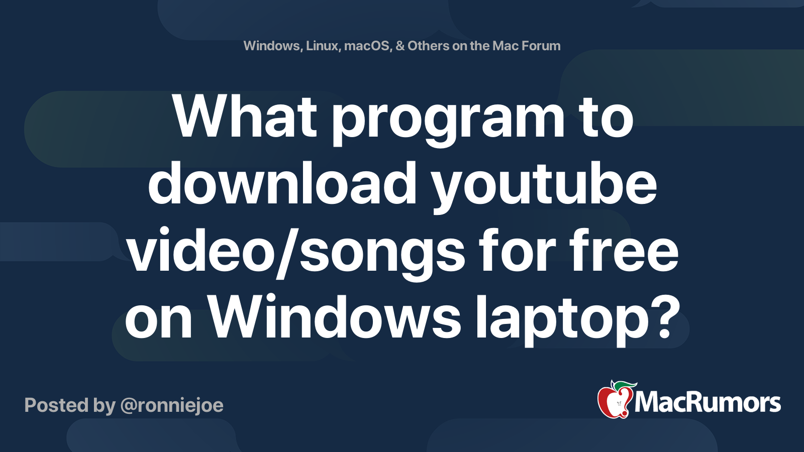 Download music from youtube for free