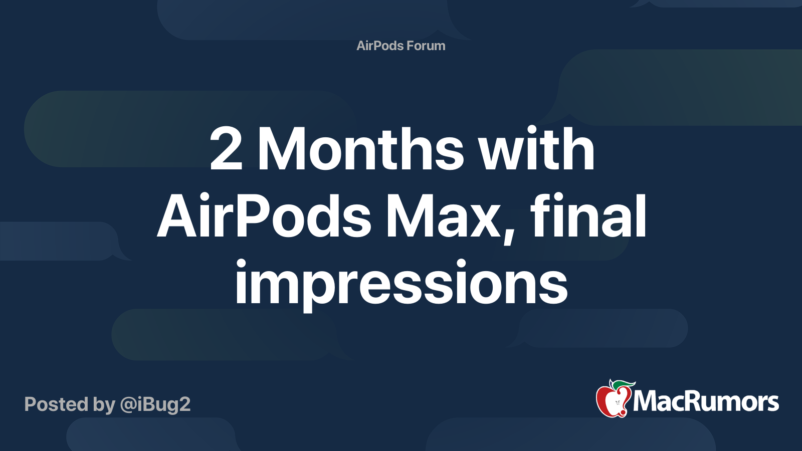 AirPods Max Customer Impressions: Premium Design and Competitive Sound  Quality, Can Feel Heavy on Ears and Smart Case is Useless - MacRumors