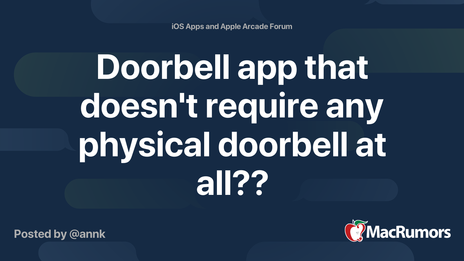 Doorbell That Doesn't Require Wiring