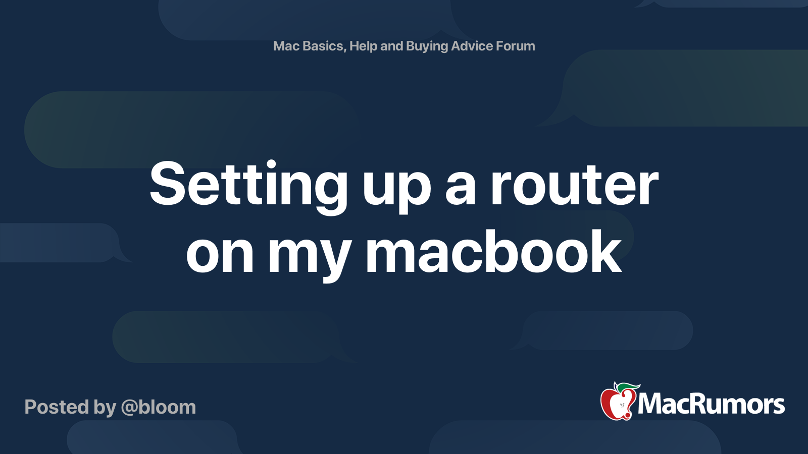 setting-up-a-router-on-my-macbook-macrumors-forums