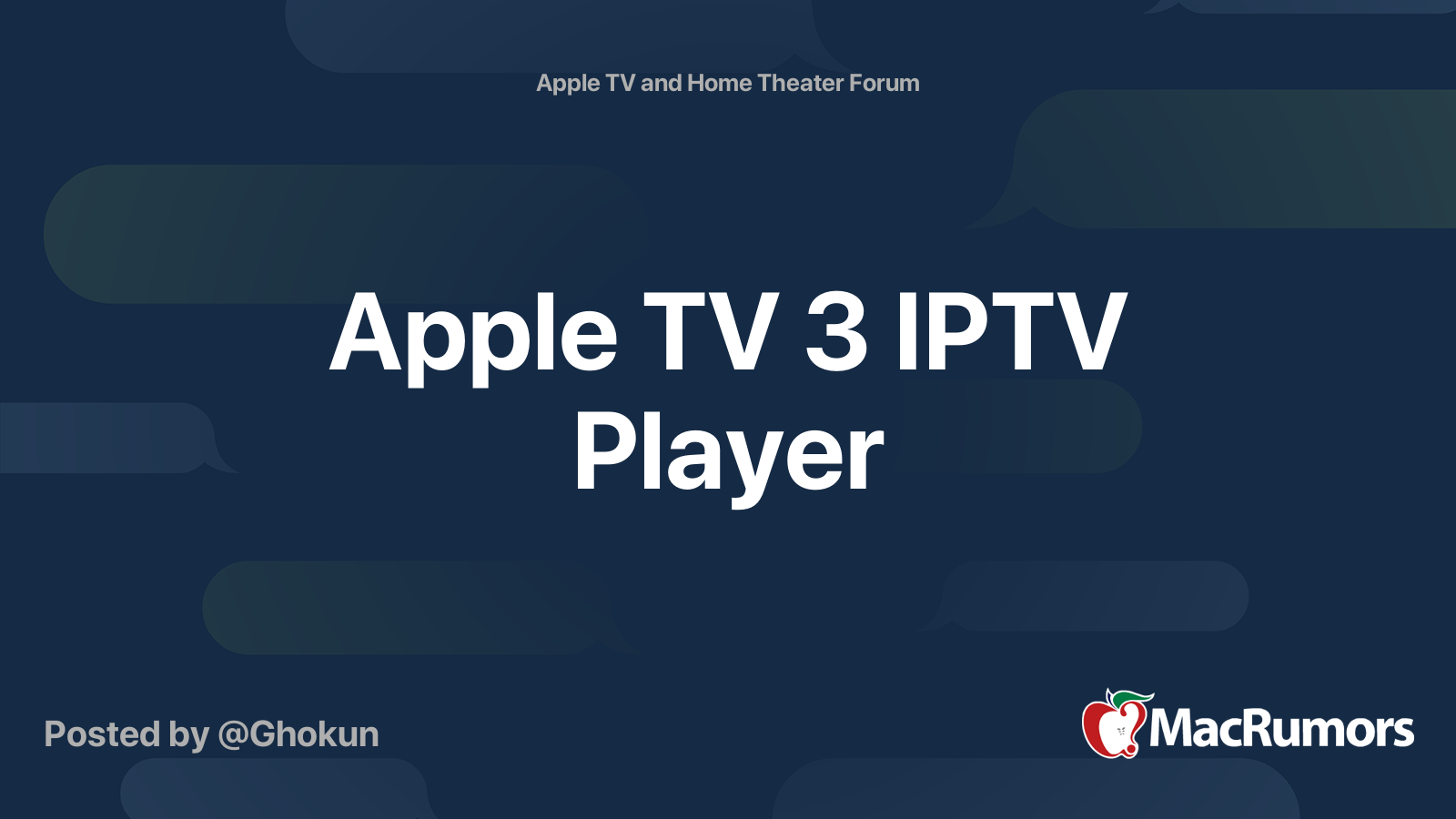 Apple tv deals iptv