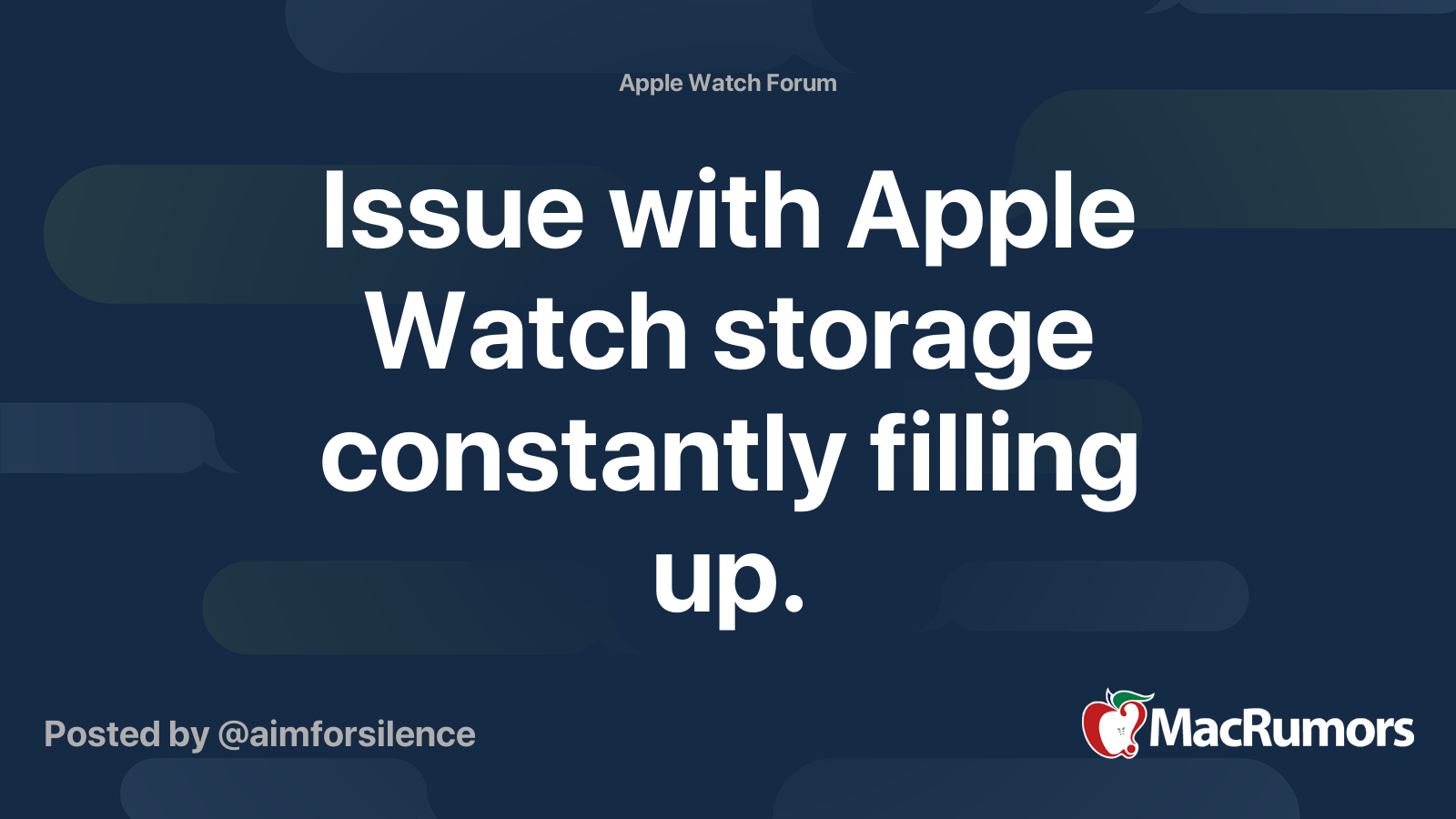 Storage full apple watch hot sale