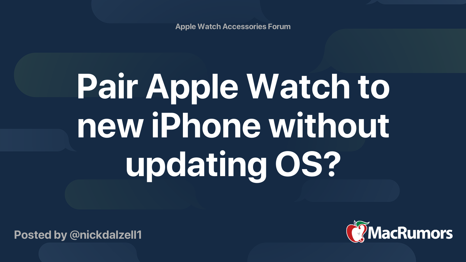 How to pair an apple watch without updating new arrivals