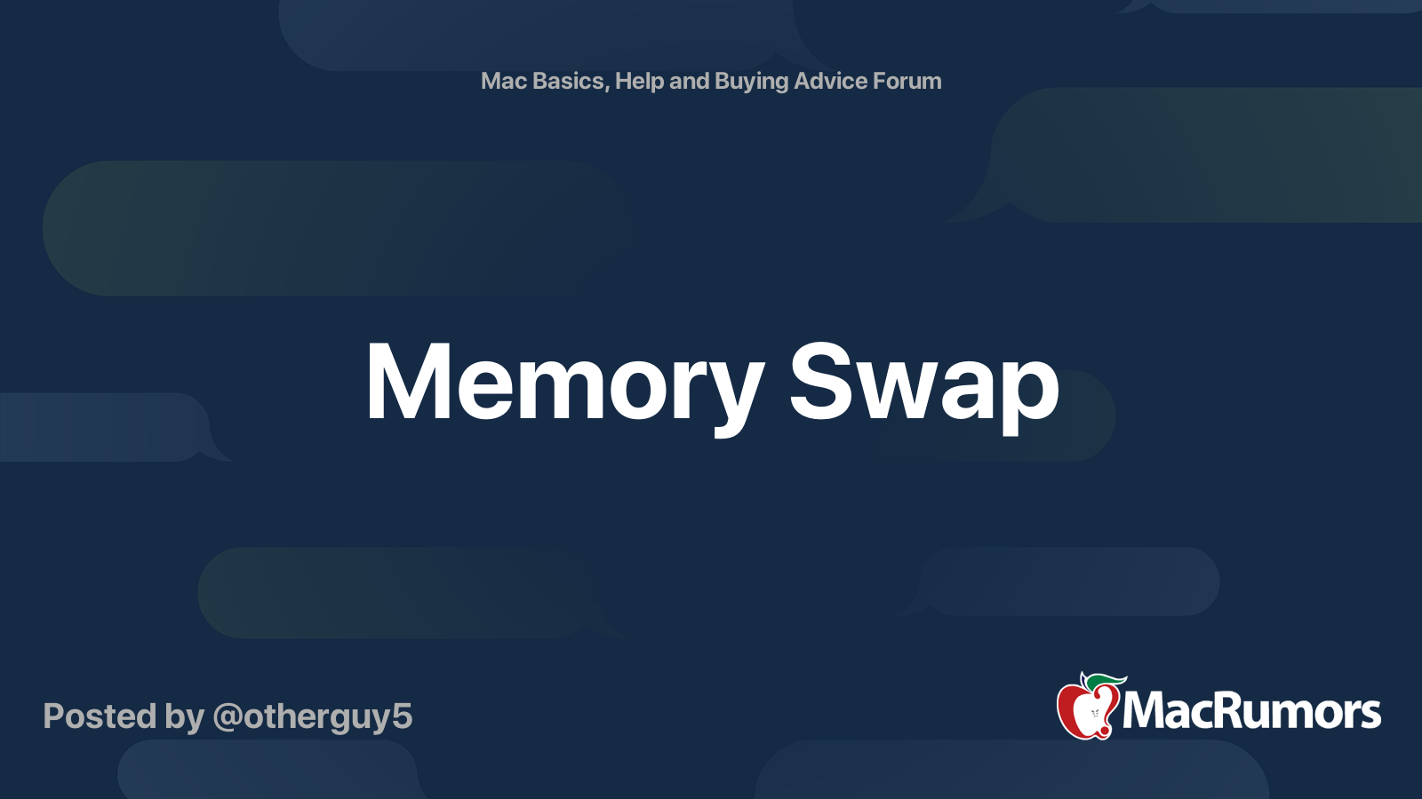 Что такое swap память