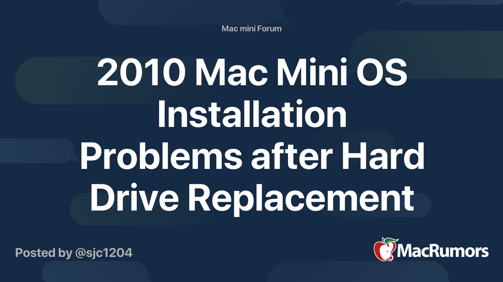 Mac mini 2010 hard sale drive replacement