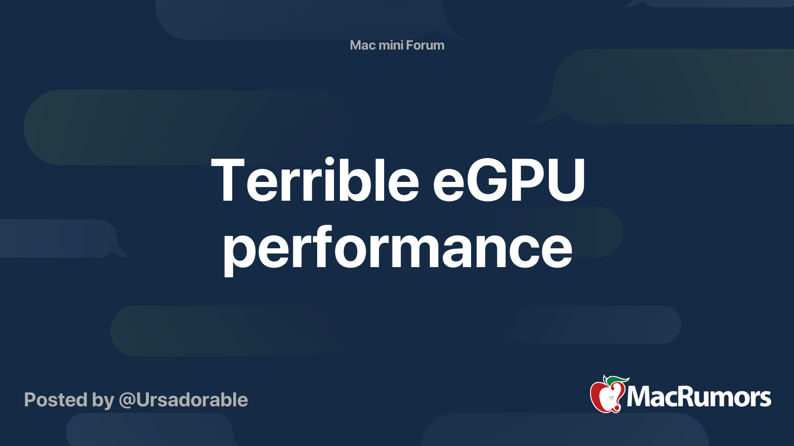 Egpu performance on sale