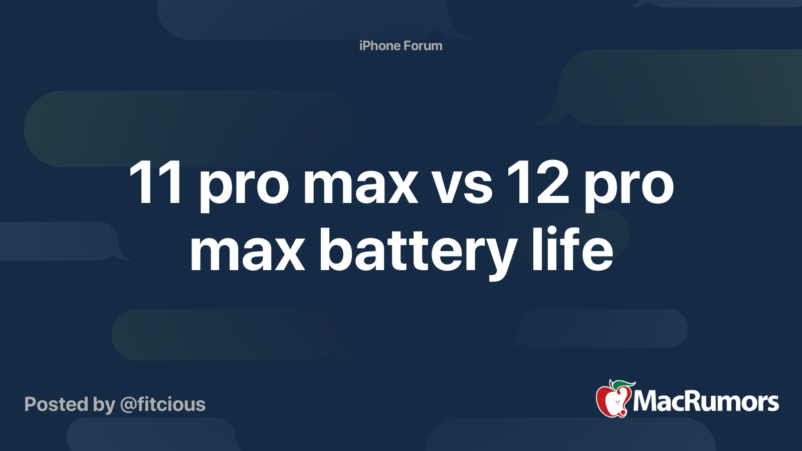 xs max vs 12 pro max battery life