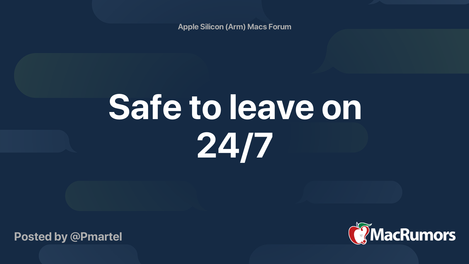 Is it okay to leave a MacBook on 24 7?