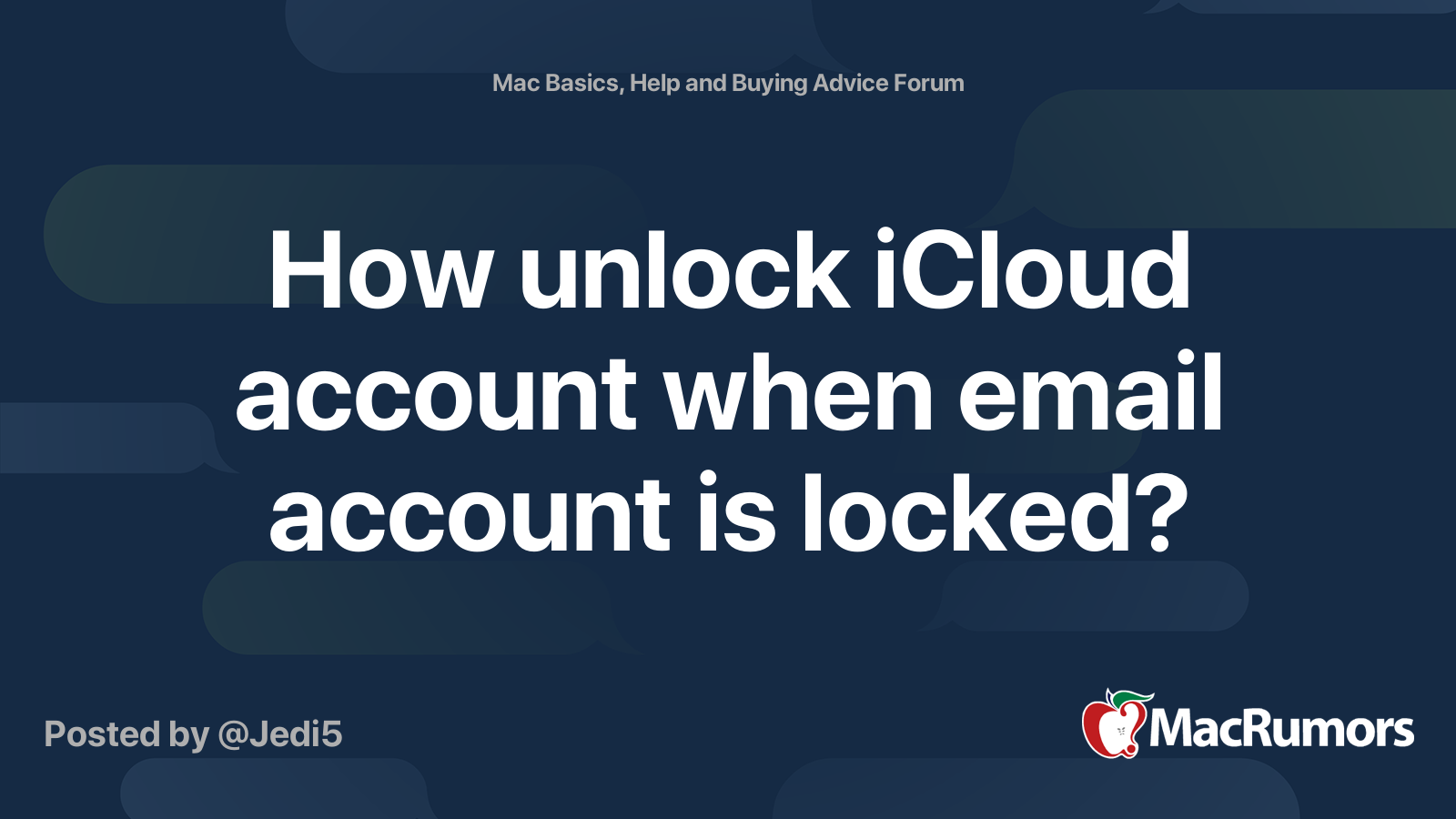 unlock icloud account without email