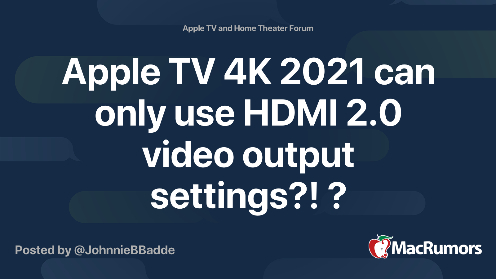 Apple tv hdmi 2.0 hot sale