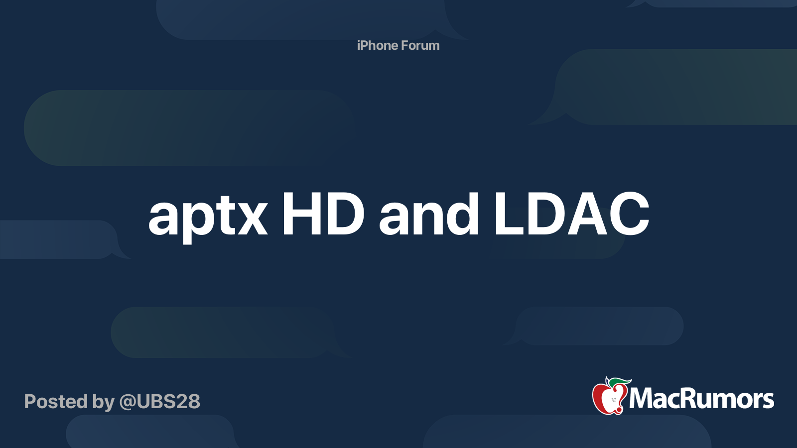 Включить ldac mac os