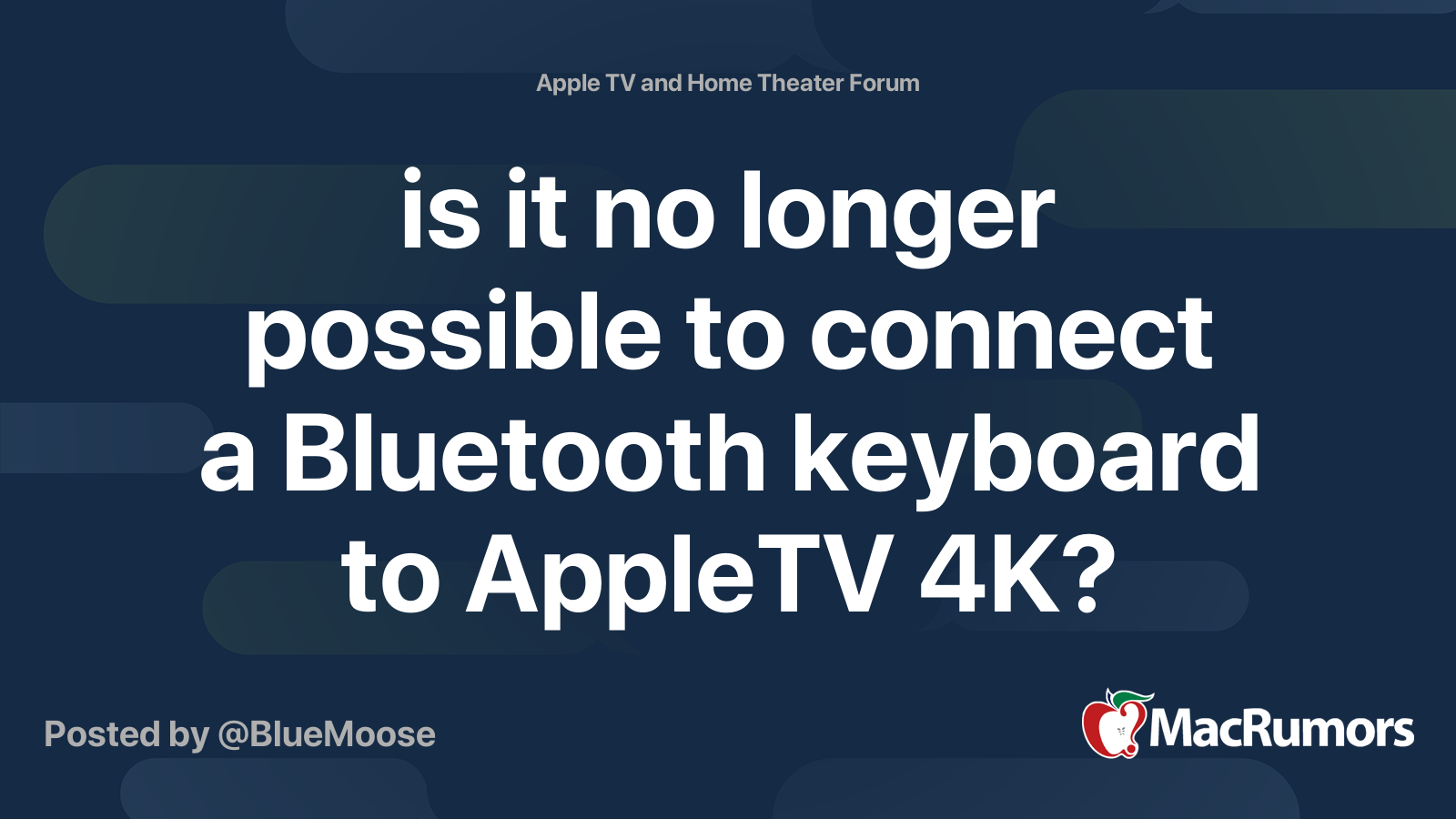 Connect bluetooth keyboard to best sale apple tv