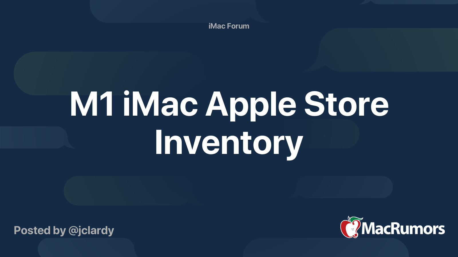 M1 iMac Apple Store Inventory MacRumors Forums