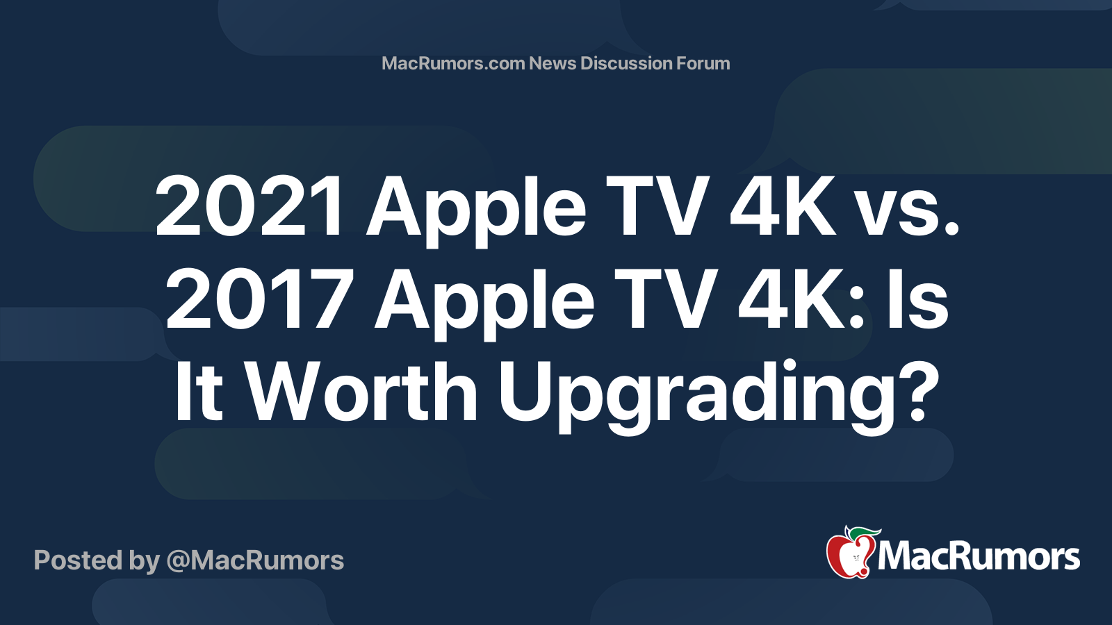 Apple TV 4K (2021) vs Apple TV 4K (2017): Is It Worth Updating?