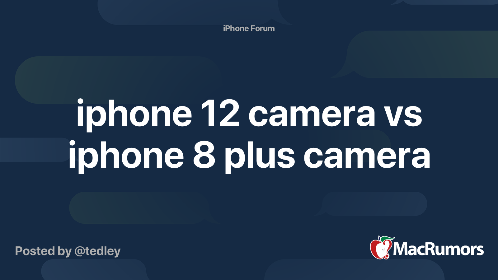 iphone 8 plus vs iphone 12 camera