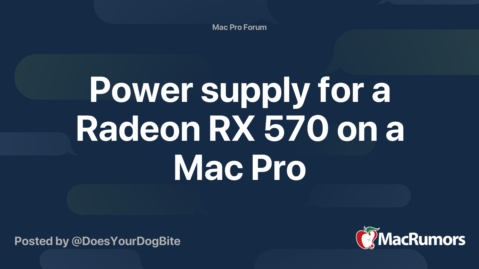 Radeon rx discount 570 mac pro