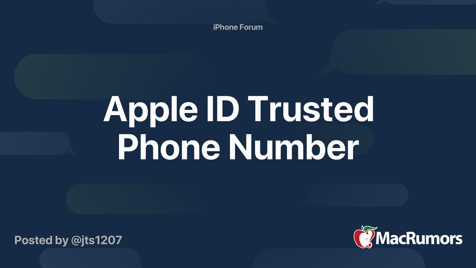 i don t remember trusted phone number apple id