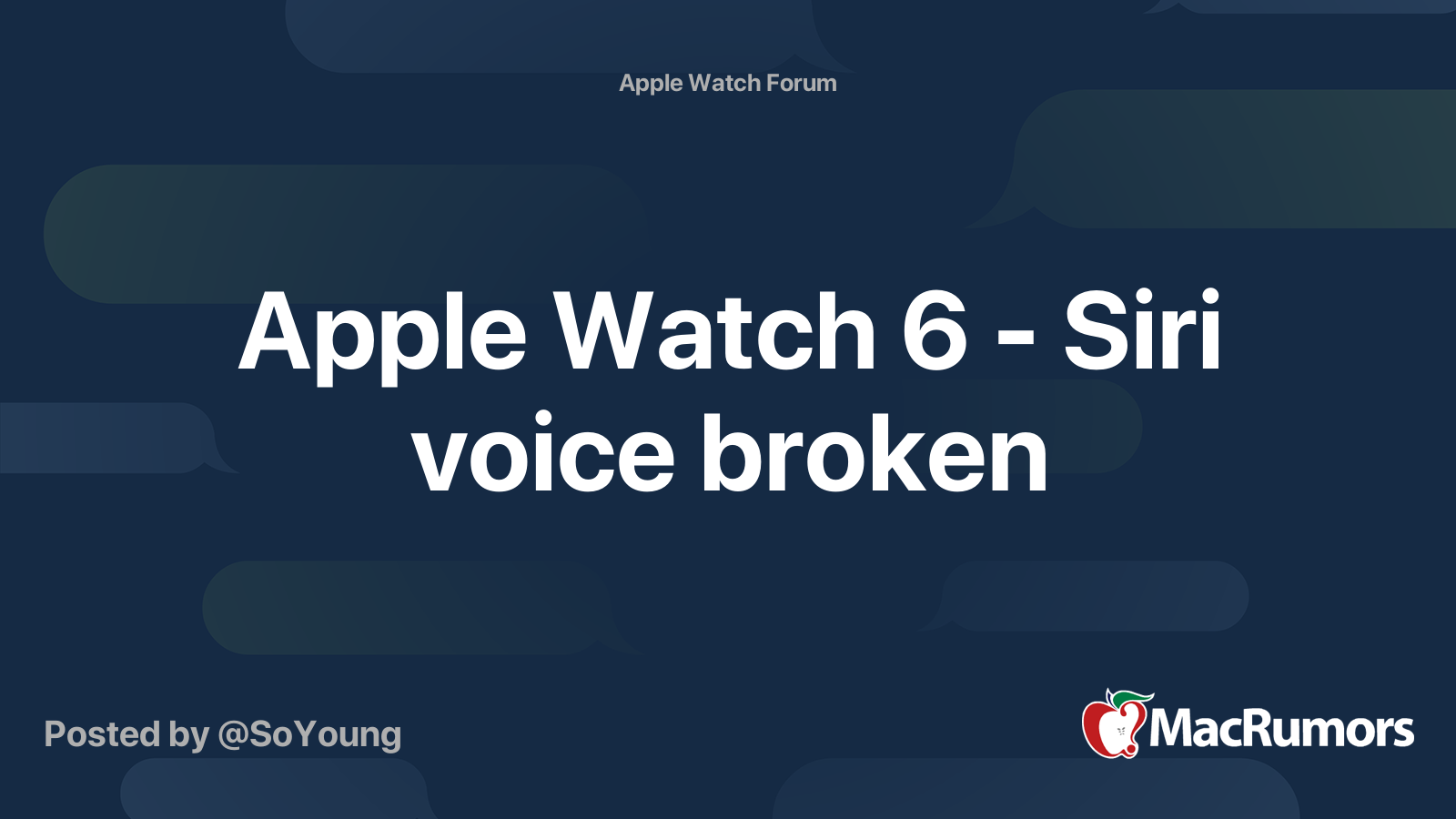 apple watch 6 siri