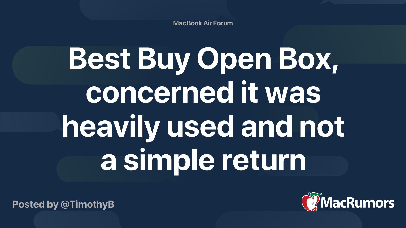Here's why I won't buy a Best Buy Open Box product - dupeVS